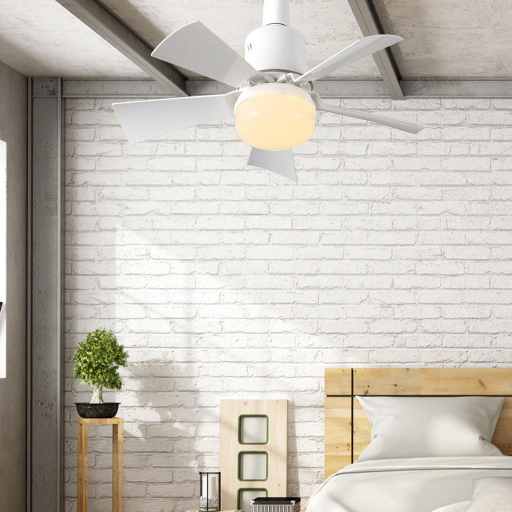 Ceiling Fan Light 3000K To 6500K   Brightness 3 Wind Speeds 3 Timers E26 Socket Light with Fan