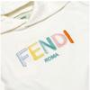 Fendi Logo Cropped Kids Hoodie Jfh153 5v0 F0tu9