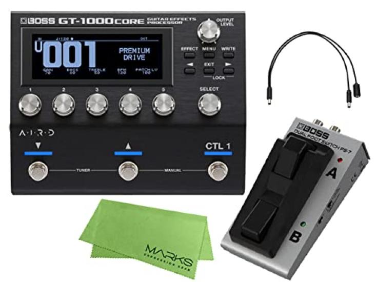 

BOSS Multi Effector Set - Guitar/Bass GT-1000CORE + FS-7