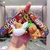 Capybara Kapibara Serie Puppe Schlüsselanhänger Schultaschenanhänger Student Kleines Geschenk Anhänger