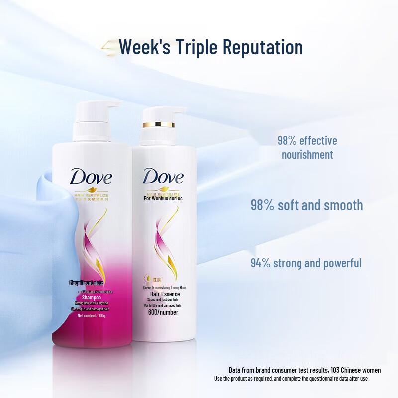 Dove Long Hair Nourishing & Smoothing Shampoo
