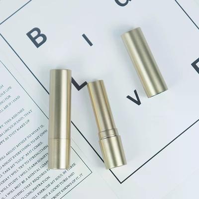 Empty 3.5g Matte Silver Gold Lipstick Tube Lip Balm Containers Cosmetic Containers Packaging Glue Stick Lipstick Bottle