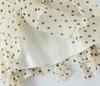 2025 Autumn/Winter European & American Ruffle Polka Dot Maxi Skirt for Women