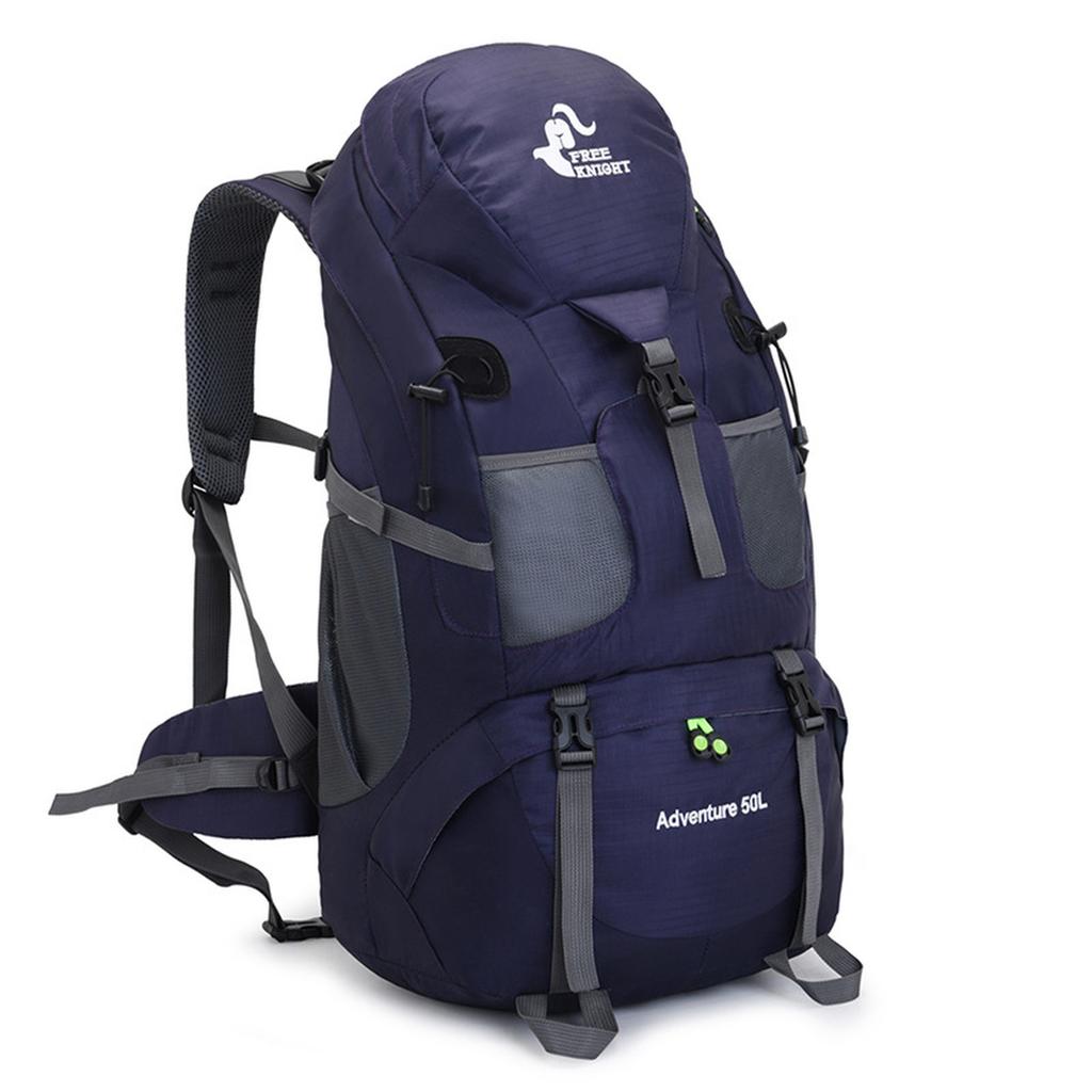 Mochila de Senderismo para Exteriores de 50L HombresTrekking Camping Mochila Mujeres Ciclismo Viajes Mochilas de Día Mochilas de Montañismo para Hombres