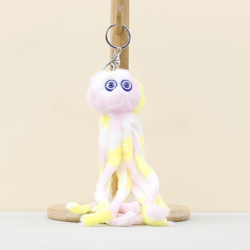 Cartoon Octopus Plush Keychain Soft Toy Perfect Backpack Collecting Accessories