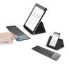 Bluetooth keyboard with US keyboard and wireless portability for and PCs Ultra-thin, foldable, layout, touchpad, Windows, Android, iOS, HMS, tablets,
