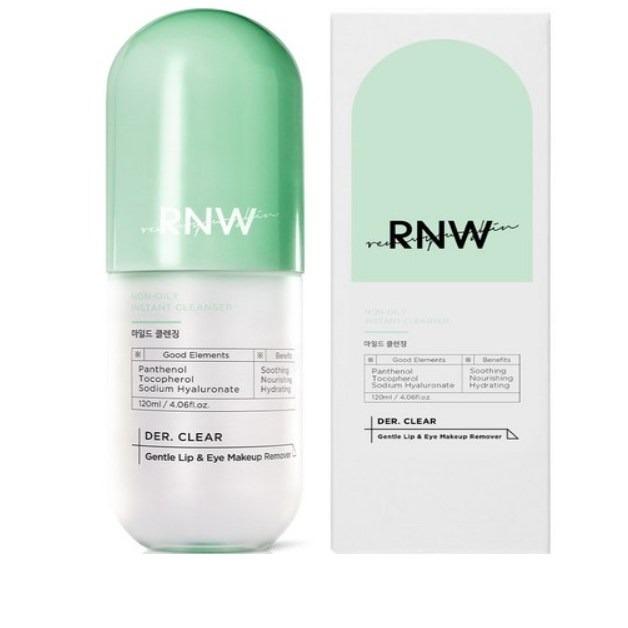 RNW DER. CLEAR Lip & Eye Remover Vitamin & Jojoba Oil Moisturizing Cleanser 120ml