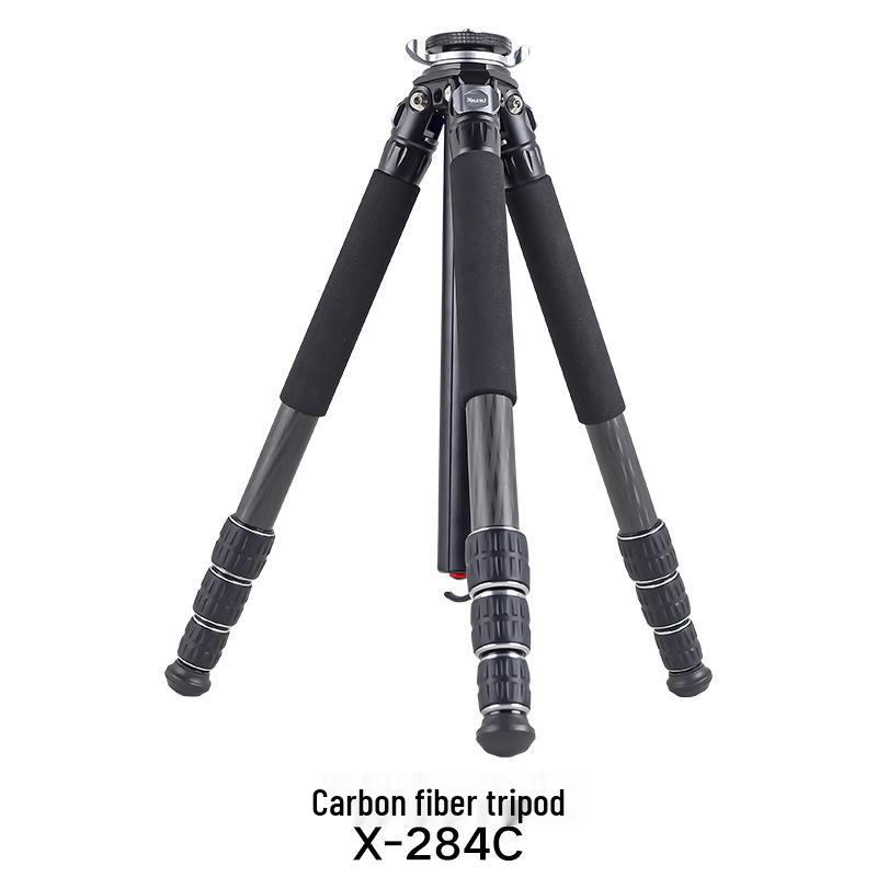 

Carbon Fiber Tripod G44+X284C: Professional Travel Stand with Low Center of Gravity