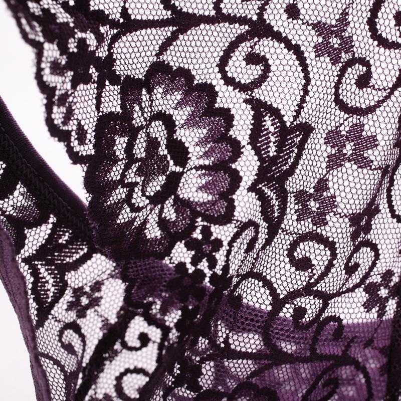 Breathable Lace Low Waist Women's Panties, Seductive Hip Lifting Triangle Panties