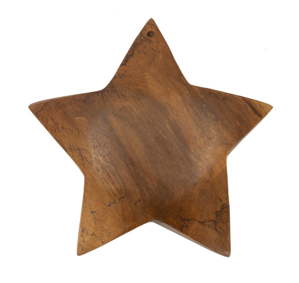 Bintang Sculpture Teak Cm Ø 19X5