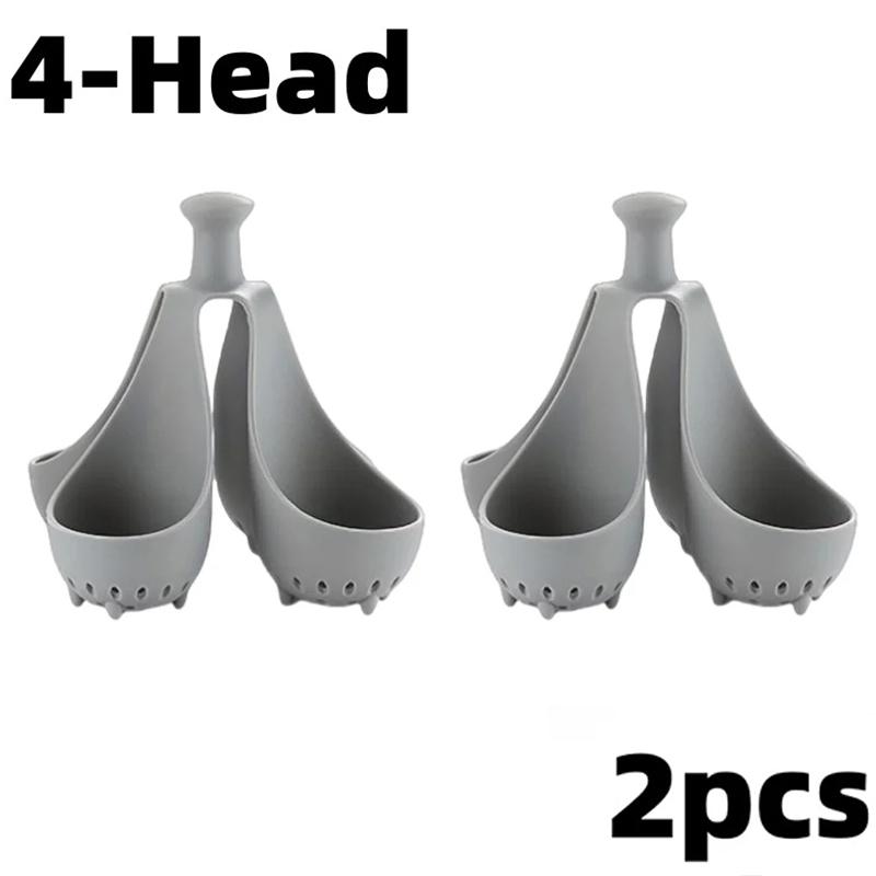 1/2PC Silicone Egg Boiler Rack 4/6 Hole Egg Cooker High-Temperature Resistant Eggs Boiler Family Breakfast Kitchen Tools
