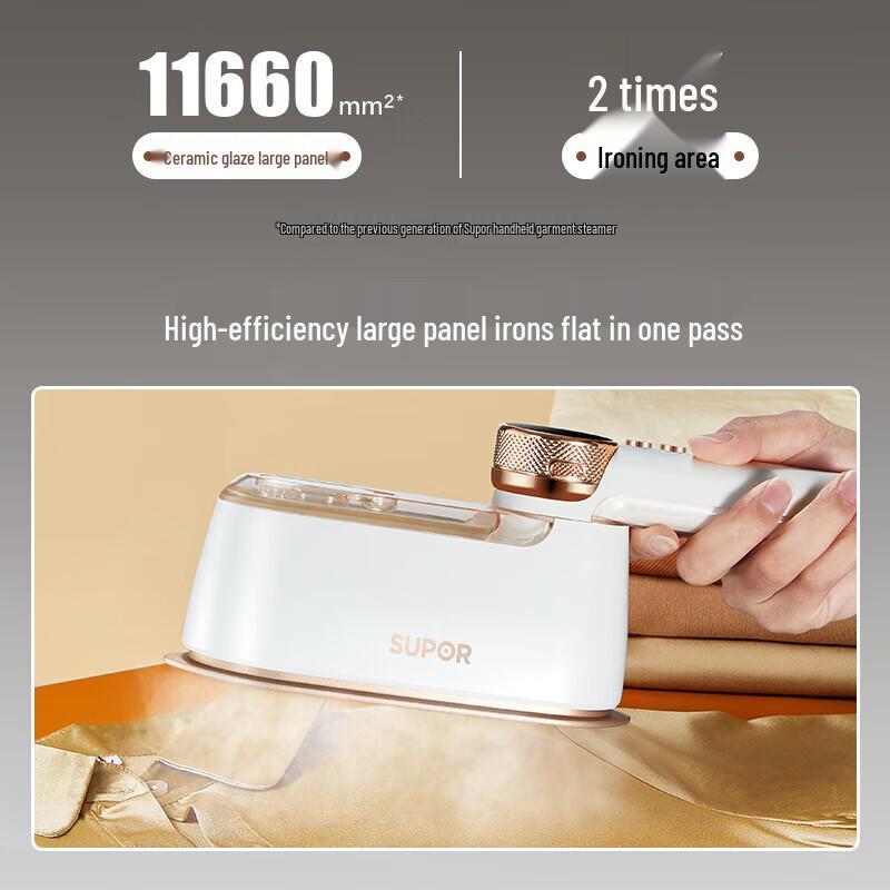 SUPOR Handheld Garment Steamer CN plug (adapter included)