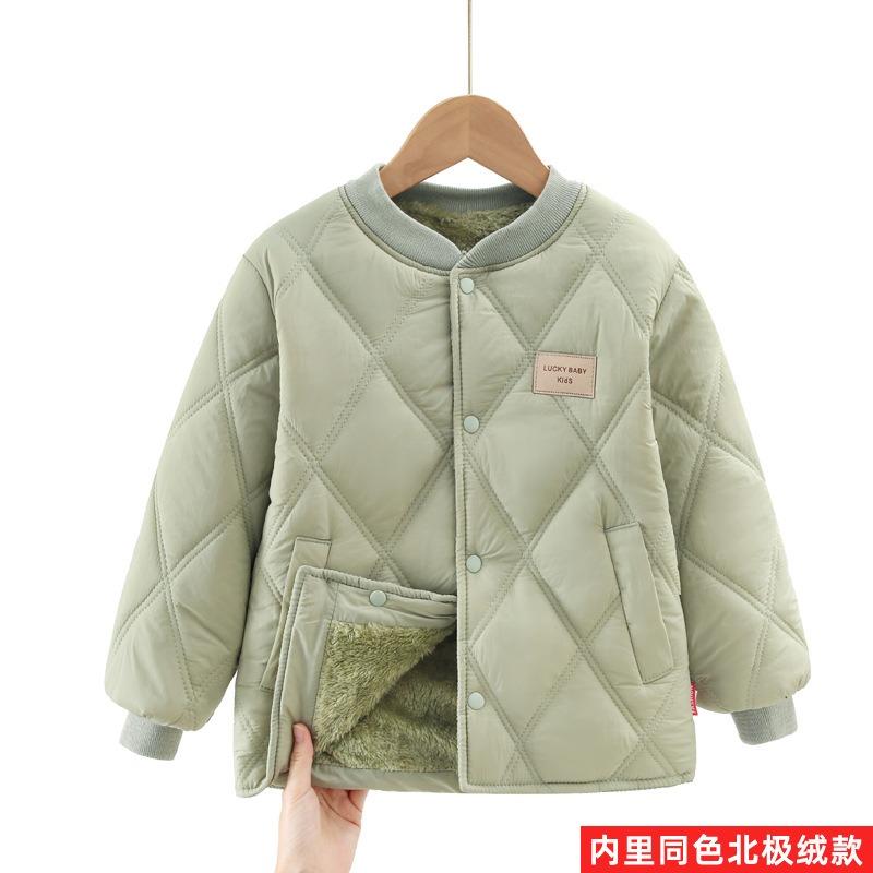 Kids Warm Thickened Padded Inner Cotton Coat School Uniform Liner For Boys And Girls
