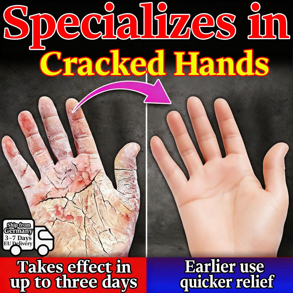 Lugnande salva för grova spruckna händer och fötter - Naturlig örtblandning