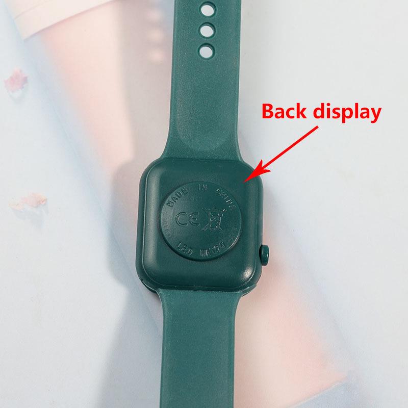 Y1 Led Electronic Watch Is Fashionable And Simple, Multi-Color Student Outdoor Waterproof Sports Watch, Unisex