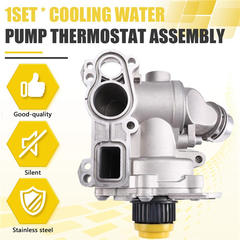 A58X-EA888 1.8T 2.0T Cooling Water Pump Thermostat Assembly Belt Washer Kit 06H121026 For VW Passat Golf A4 Q5 TT