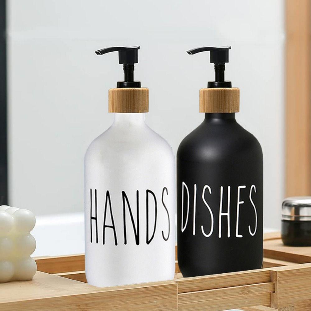 Refillable Storage Kitchen Bathroom Dispenser Bottle Lotion Bottle Soap Dispenser Subbottling