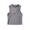 YPFF Trendy Sleeveless Women's Crop Top: Hot Girl European & American Style, Slim Fit, Solid Color, Front Spliced Design