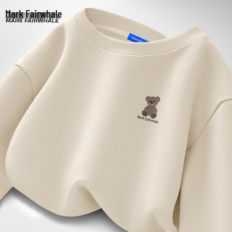 

Mark Fairwhale Men s 2025 Woven Bear Graphic Sweatshirt L