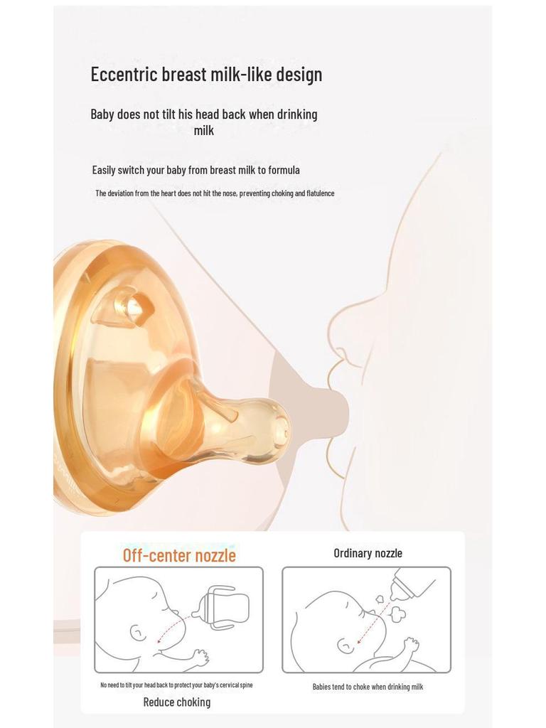 Baby Elephant PPSU Straw Bottle with Handle for 1+ Year Olds - Anti-Colic Design