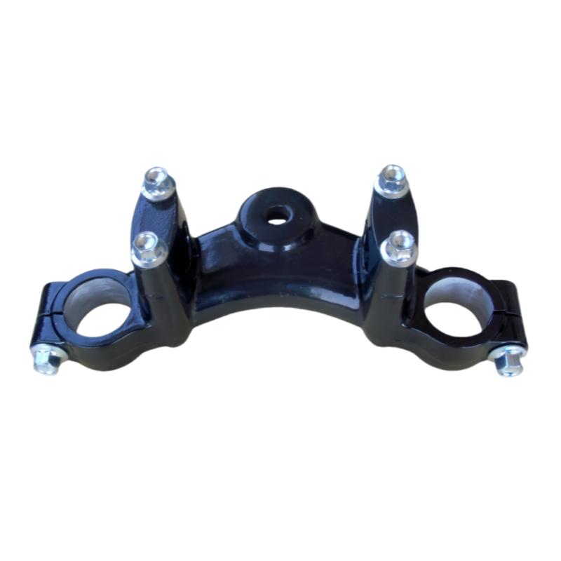 Front shock absorber mounting bracket motorcycle steering wheel joint board for SUZUKI GN125cc CNC Steering handle fixing plate