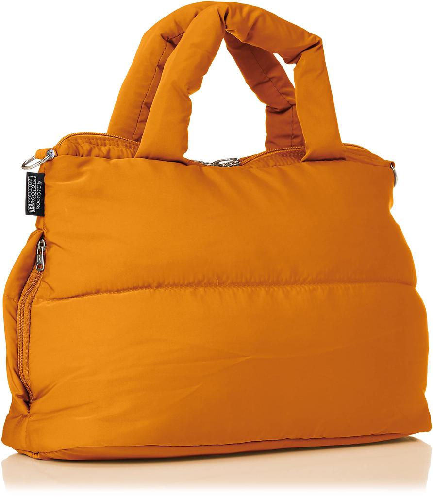 ROOTOTE Feather Down Small Tote Bag LT Feather Rou Deli Color B 1470 Matte Mustard [ROOTOTE] Women's