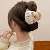 2024 Neue Elegante Cartoon Plüsch Haarspange für Frauen Vintage Haarspangen Kinder Haaraccessoires Süße Party Kopfbedeckung Geschenk