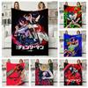 2026 Denji C-Chainsaw-Man Japanese Anime Soft Warm Flannel Blanket Art For Bedroom Wall Living Room Decor Bed Picnic Office Gift