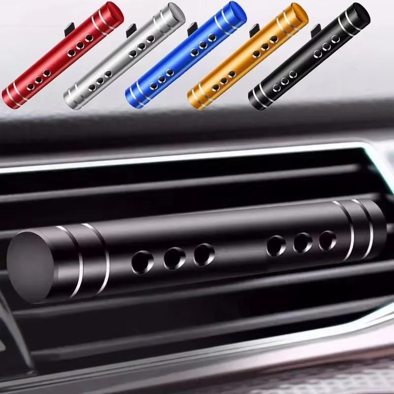 1Set Car Air Freshener Vent Clip Car Perfume Essential Oil Diffuser Auto Aroma Air Vent Fragrance Parfum Car Interior Accessory