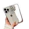 Ultra-Thin Transparent iPhone 16 Pro Max Case with Lens Protector, Dustproof Net, Compatible with Apple 17 and New 14/15 Models