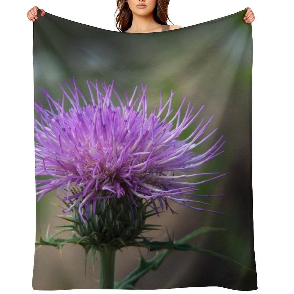 Distel Überwurfdecke Halloween Karomuster Riesiger Sofa Luxus Überwurfdecken