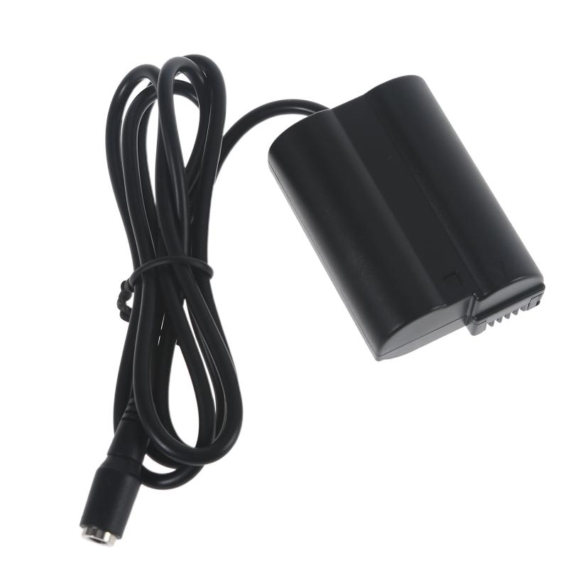 Type C USB To EN‑ EL15 Dummy Battery Power Bank Cable for  D810 Z5/6/7 II D750 Camera
