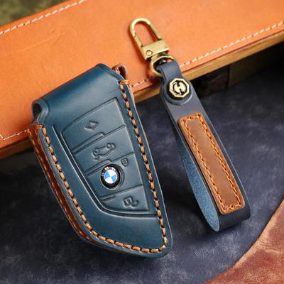 [BMW] Car Key Cover Cowhide Handmade Suitable for X1 X2 X3 X4 X5 X6 X7 M5