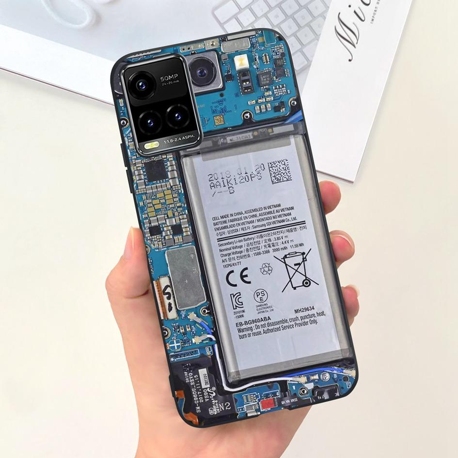 For Vivo Y21 2021 Case V2111 Cute Astronaut Duck Soft Silicone Cover For Vivo Y21s Y33s 4G Y21t Y33t Y21A V2110 V2135 V2109 Case