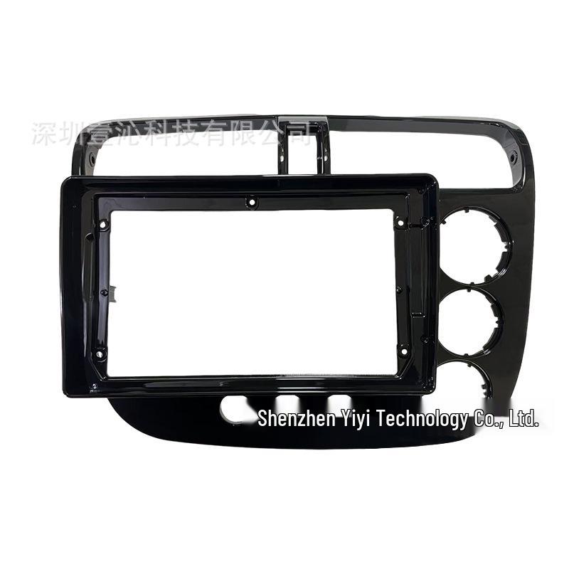 Compatible 00-05 Honda Civic Manual Android Navigation Center Console Face Frame Kit