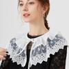 Vintage Lace Fake Collar for Women Fashion Dickey False Collar Detachable False Collar Blouse Little Shawl