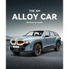 Simulation 1/24 BMW THE-XM Alloy Car Model, Door-opening Car Model Ornaments, with Sound and Lights for Boys Toy Car Birthday Gift