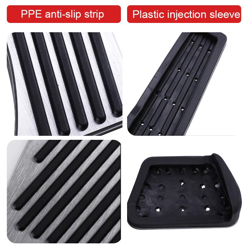 Car Pedals Pad Covers For BMW 5 6 Series G30 G31 G32 5GT 6GT Foot Accelerator Fuel Brake Footrest Pedal Plate Cover