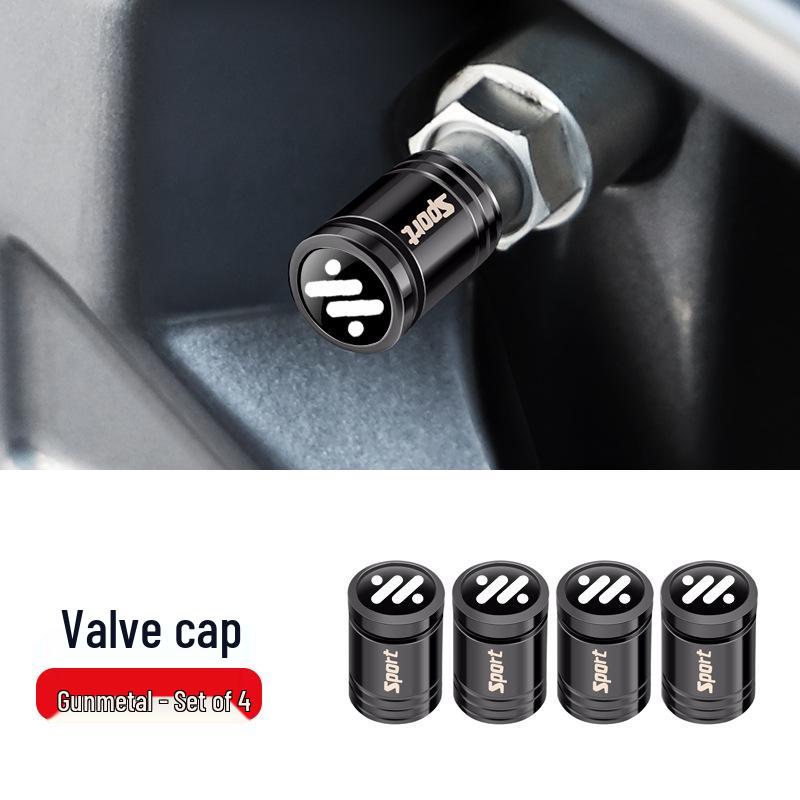 Anti-Theft Metal Dust Caps for IM LS7/LS6/L7 Car Tire Valves