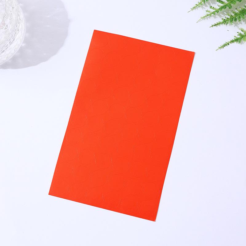 Self-Adhesive Color Dot Labels for Identification and Classification