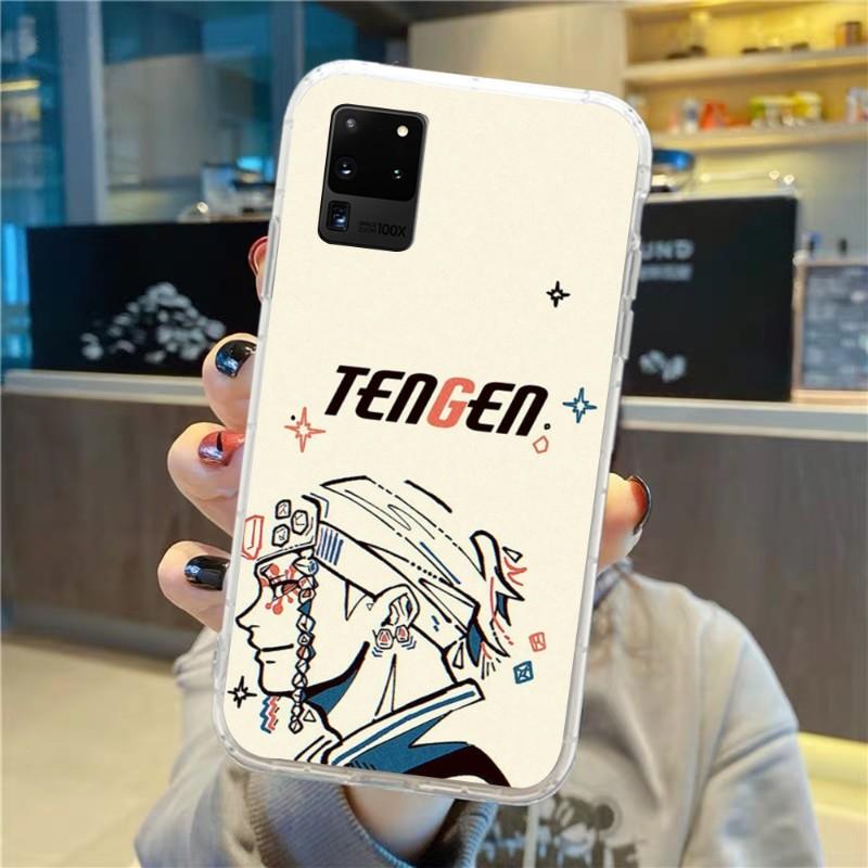 Demon Slayer Anime Handyhülle für Samsung Galaxy S10 S21 S22 Plus Ultra A91 A51 A21S A12 Transparente Handyhülle