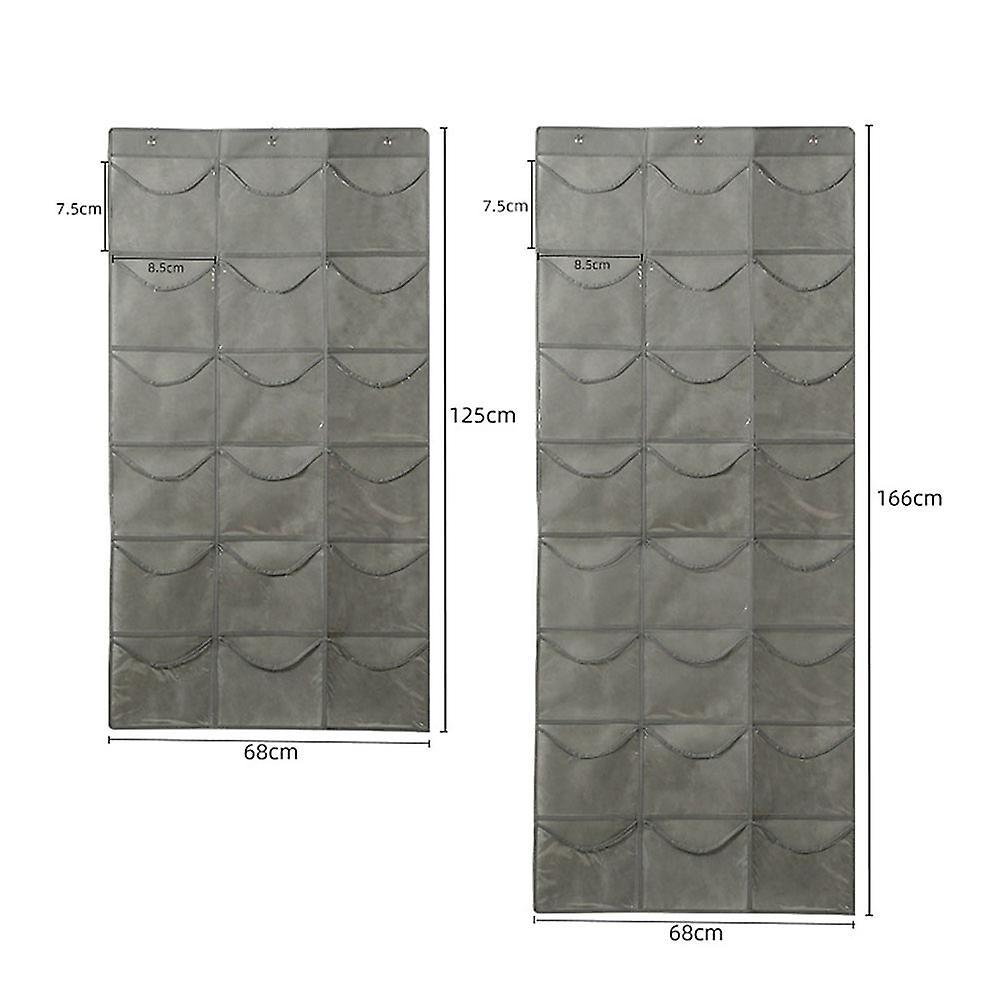 Over-Door Hat Storage Bags Large Dustproof Hats Organizer Display Bag for All Kinds of Hats Caps Beanies