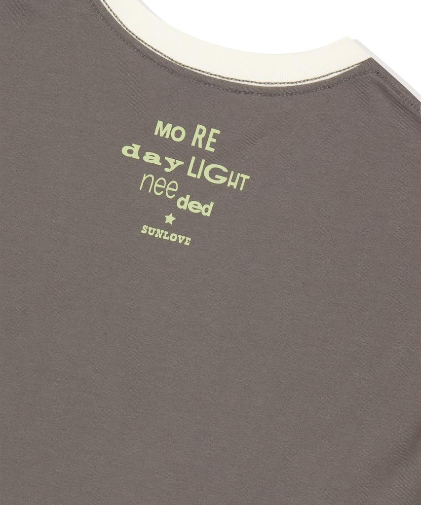 Sun Love Sparkle Tee Taupe