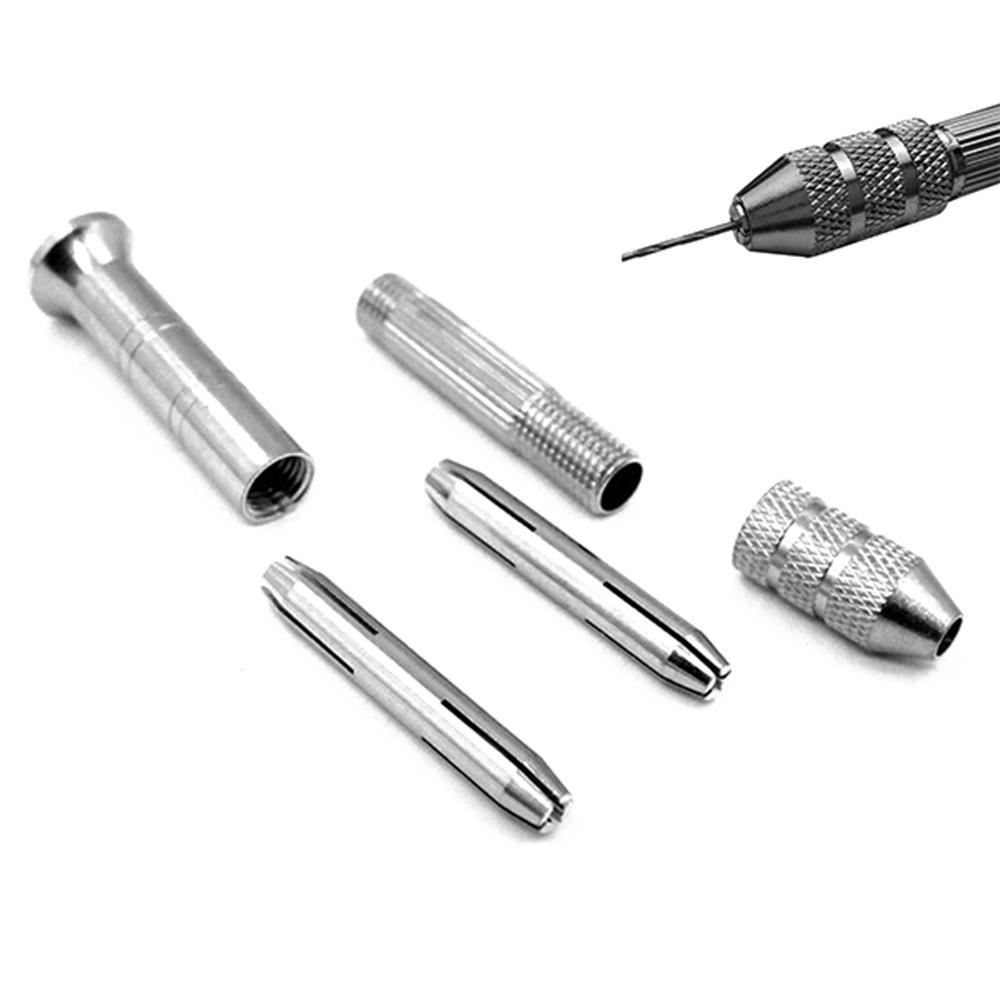 Clamp Wood Horn Aluminum Mini Twsit Chuck Manual Hand Drill Drilling