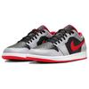 Air Jordan 1 Low Cement Fire Red Herren Sneakers Grau Schwarz Zement-Grau 553558060