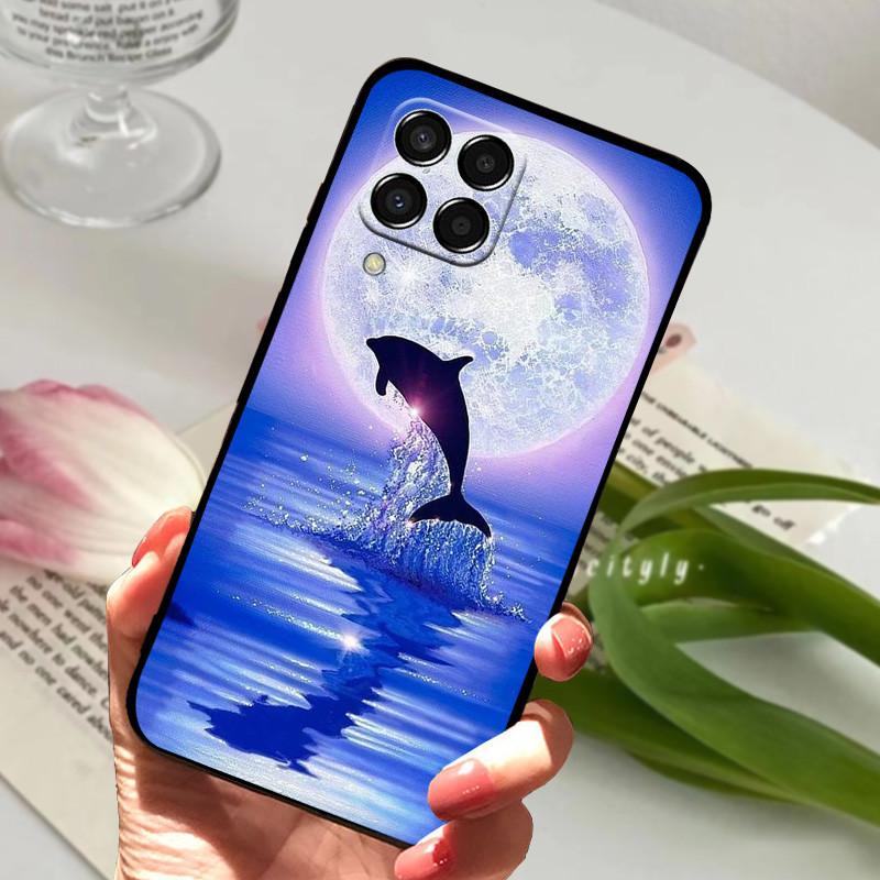 För Samsung Galaxy M53 Telefonfodral Mode Sött Mönster Silikon Mjuka Fodral För Samsung M53 M33 M23 5G Baksideskydd Skal