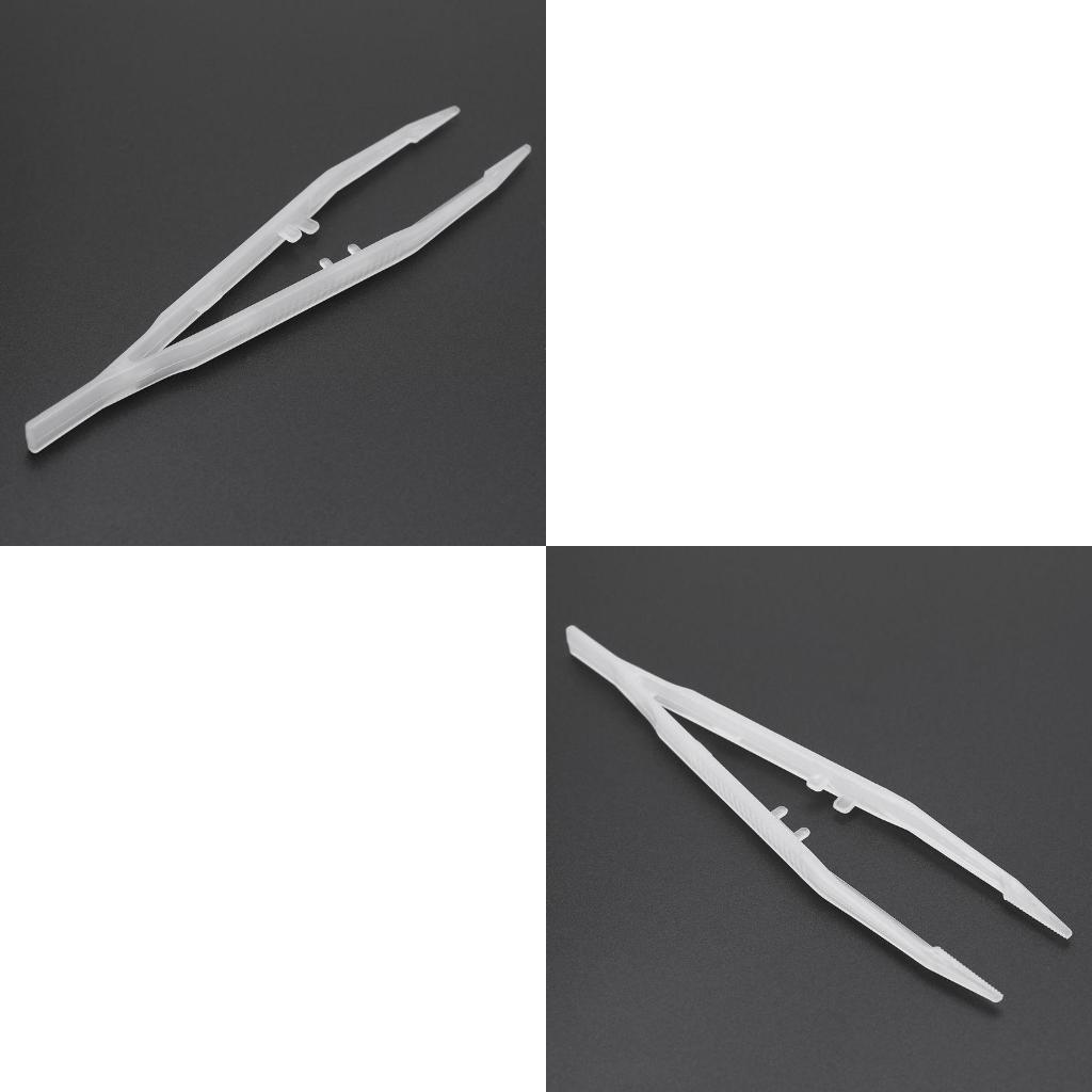 Reptiles Feeding Tweezers Long Handle Noctilucence Feeder Clip for Bird