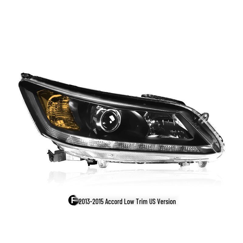Compatible Headlight Assembly for 2013-2015 Honda Accord - 9th Gen, All Trims, Original Front Headlights