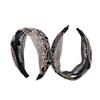 Wide Edge Cloth Sweet Lace Embroidered Headband Korean Style Headband Female Hair Hoop Headdress