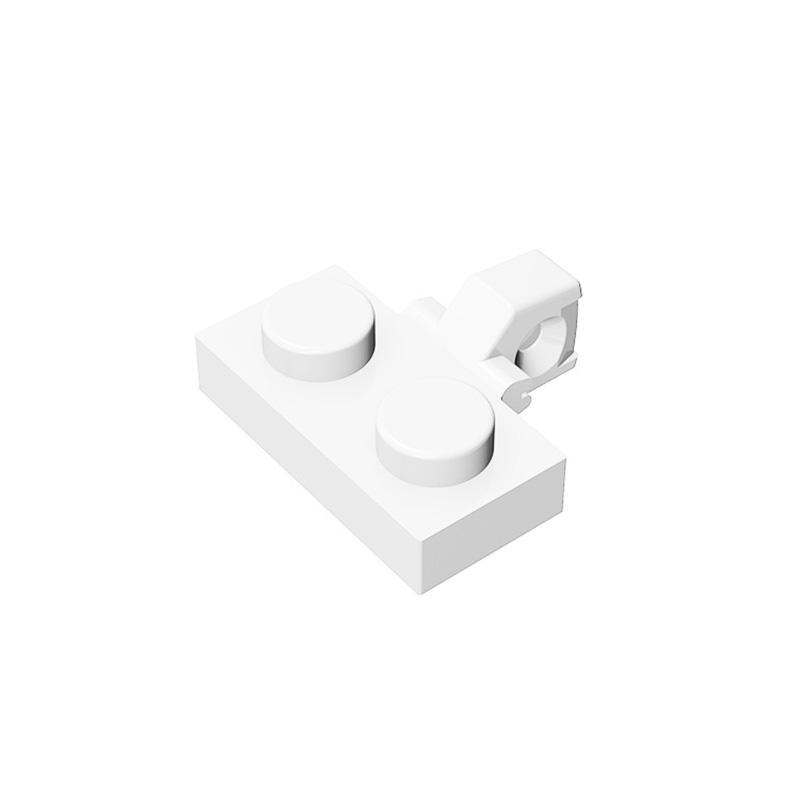 MOC 10PCS 44567 Hinge Plate 1x2 Building Blocks Locking On Side With Bottom Bricks Particle Puzzle Toy Children Birthday Gifts